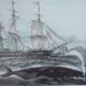 Ancienne gravure marine pêche Louis Le Breton