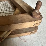 Old tennis racket