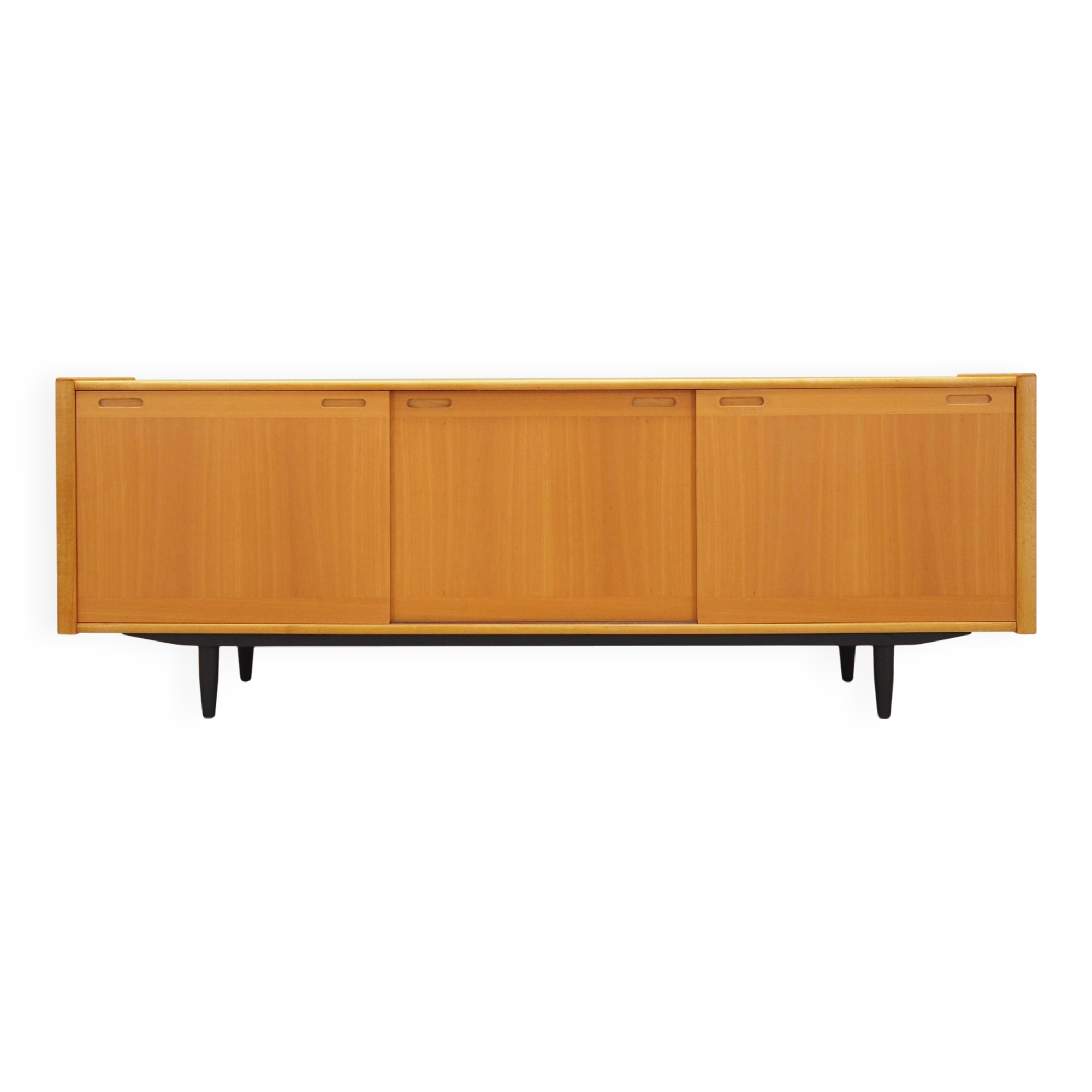 Beech sideboard, Danish design, 1970s, production: Skovby Møbelfabrik