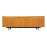 Beech sideboard, Danish design, 1970s, production: Skovby Møbelfabrik