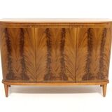 Scandinavian enfilade in mahogany, Swedish modern, Sweden, 1940.