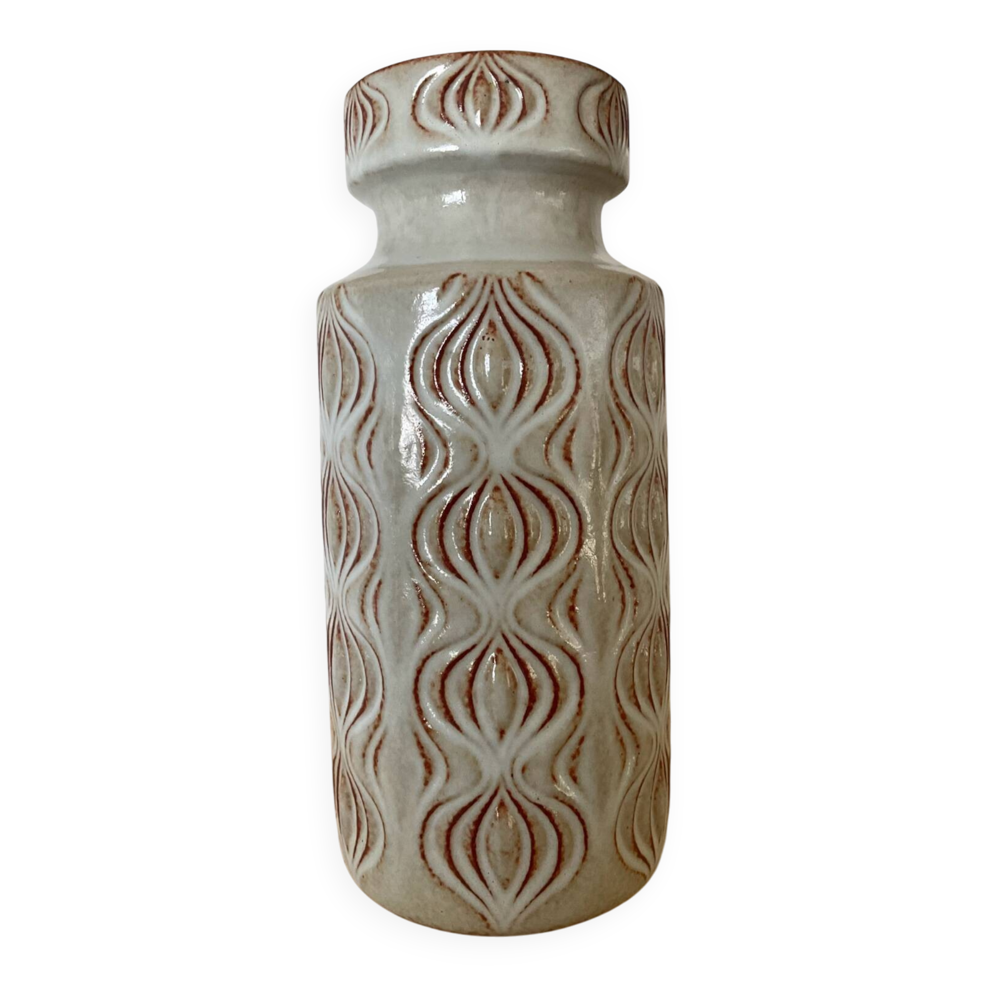 Vintage Amsterdam ceramic vase Scheurich 70s