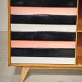 U 458 pink and grey sideboard by Jiri Jiroutek for Interier Praha 1960
