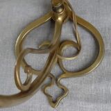 Art deco bronze lamp