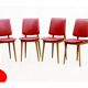 4 chairs Baumann Model Nadia 955 vintage 1960