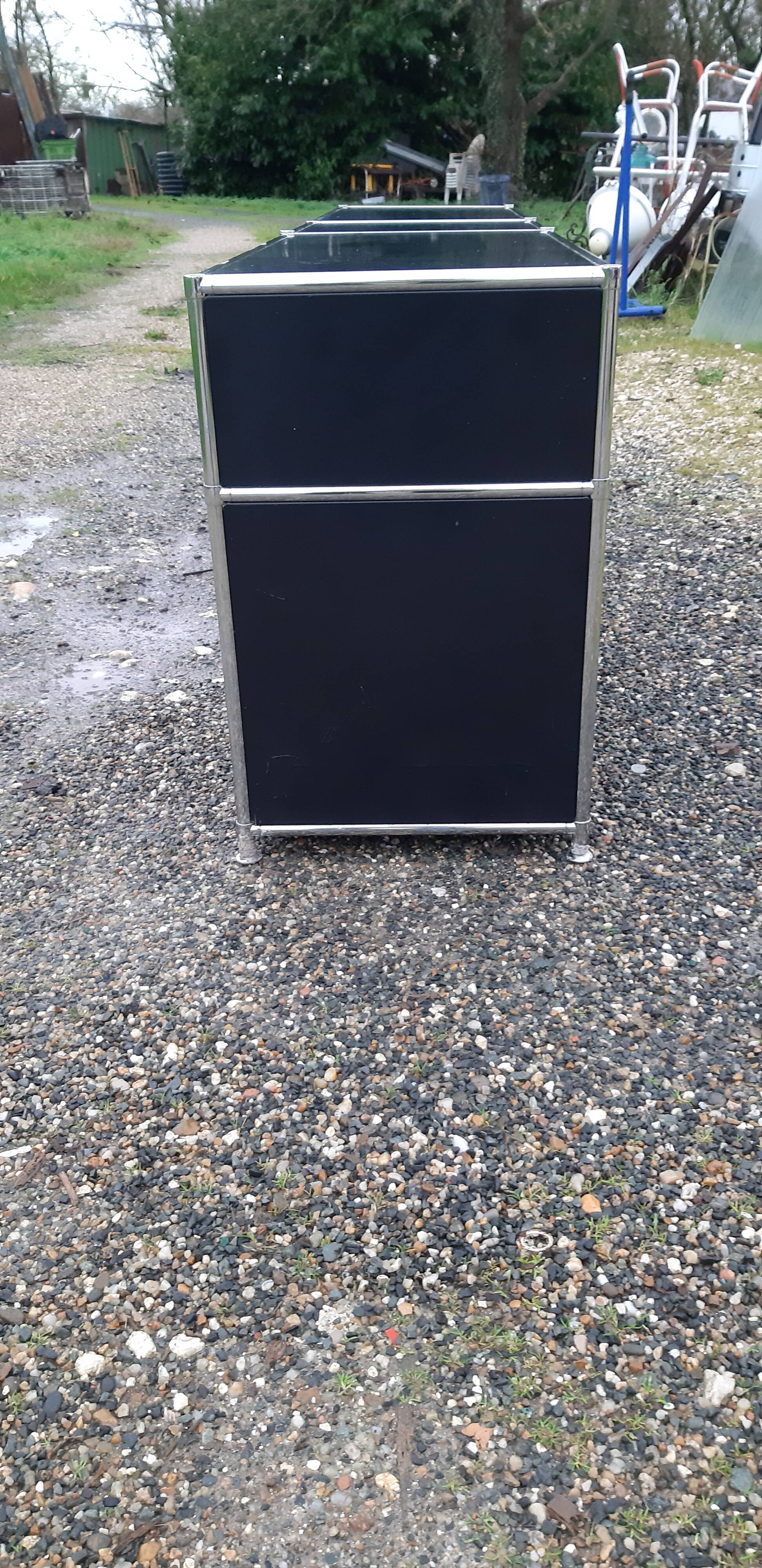 Vintage chrome and metal furniture