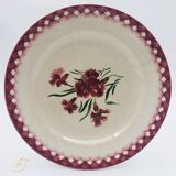 6 Sarreguemines flat plates “Mignardise” model
