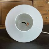 White opaline mushroom lamp from the 70s