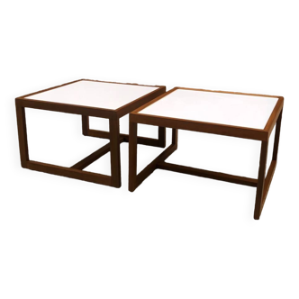 Two end tables coffee table