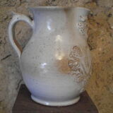 Vintage bacchus anthropomorphic sandstone pitcher