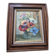 Original oil – Flower bouquet signed, Guido Hanset (1910-1992)