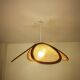 Suspension toile et bambou