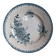 Flat plate, ironstone, Saint Amand, Margot decoration, Amandinoise company, 1920.