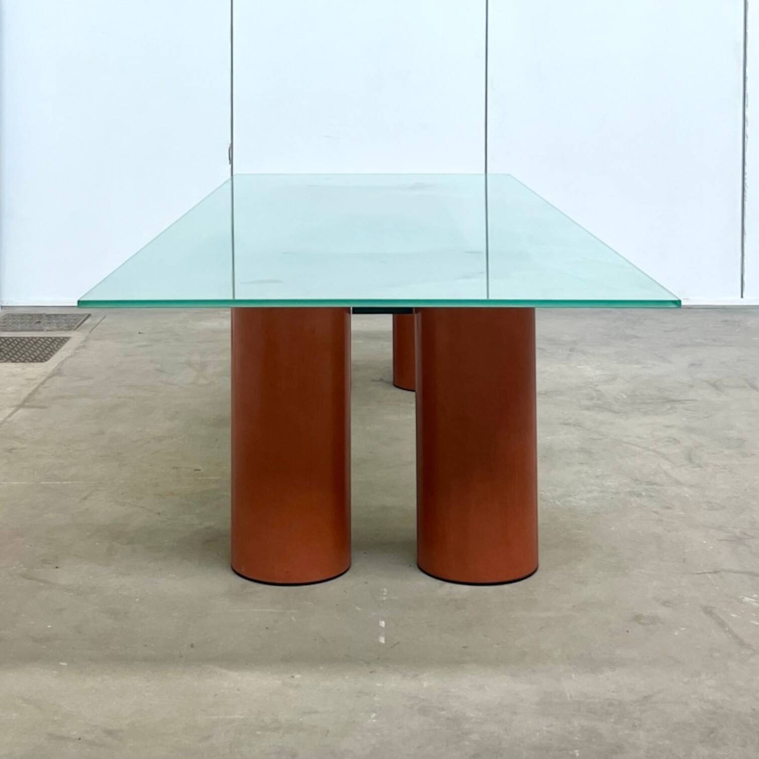 Table à manger "Serenissimo", L. & M. Vignelli pour Acerbis, 1980