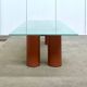 Table à manger "Serenissimo", L. & M. Vignelli pour Acerbis, 1980