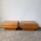 Paire de chevets en orme Maison Regain