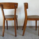 Pair of vintage Fischel bistro chairs