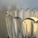 Pair of Murano glass wall sconces by E. Barovier, Italy 1940