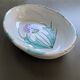Small Vallauris dish with thistle
