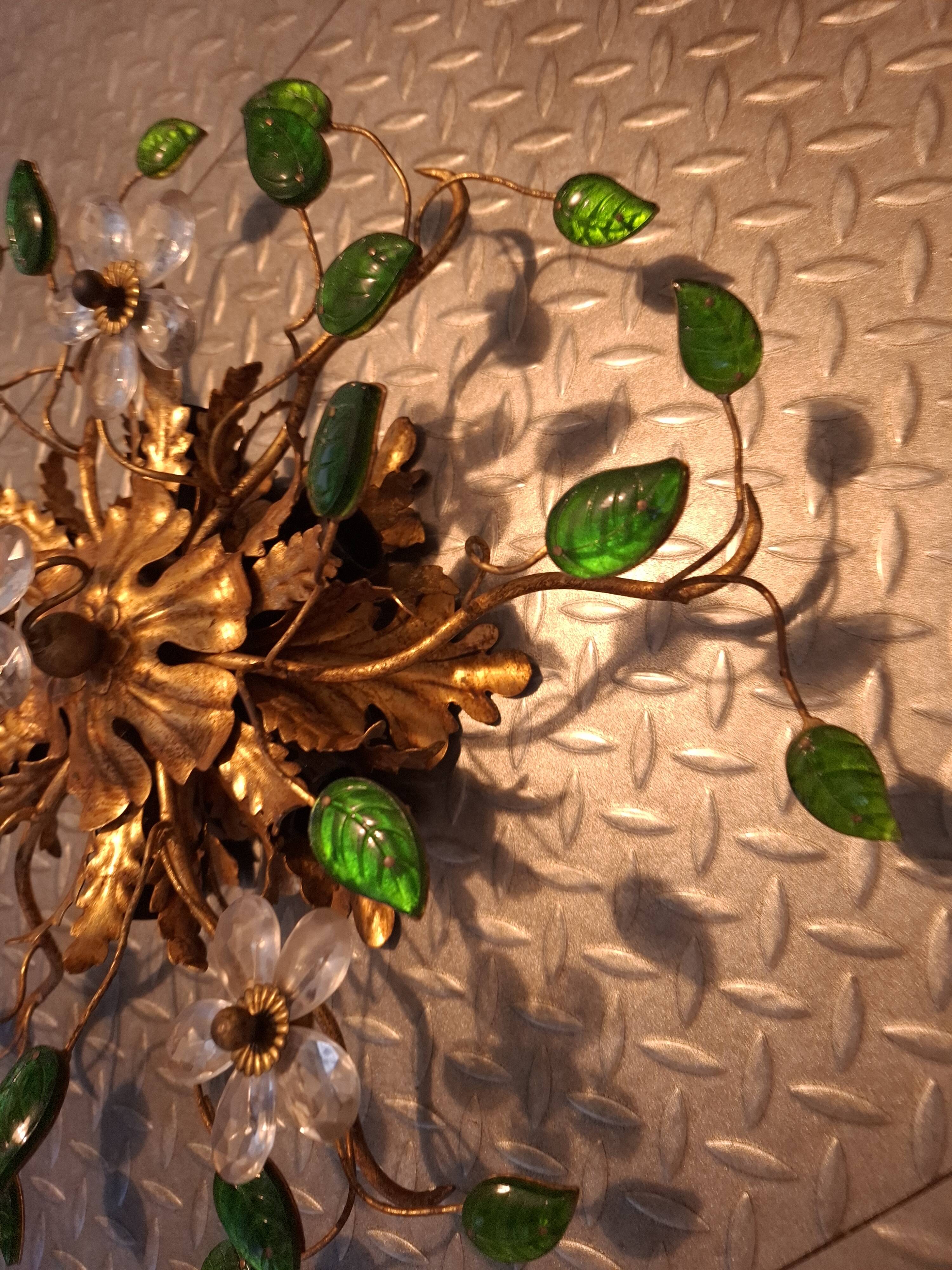 Murano ceiling light by Banci Firenze