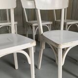 6 Baumann bistro chairs n°54
