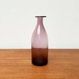 Mid-century Danish glass bottle vase, 1960s.