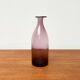 Vase en verre bouteille danois du milieu du siècle, années 1960