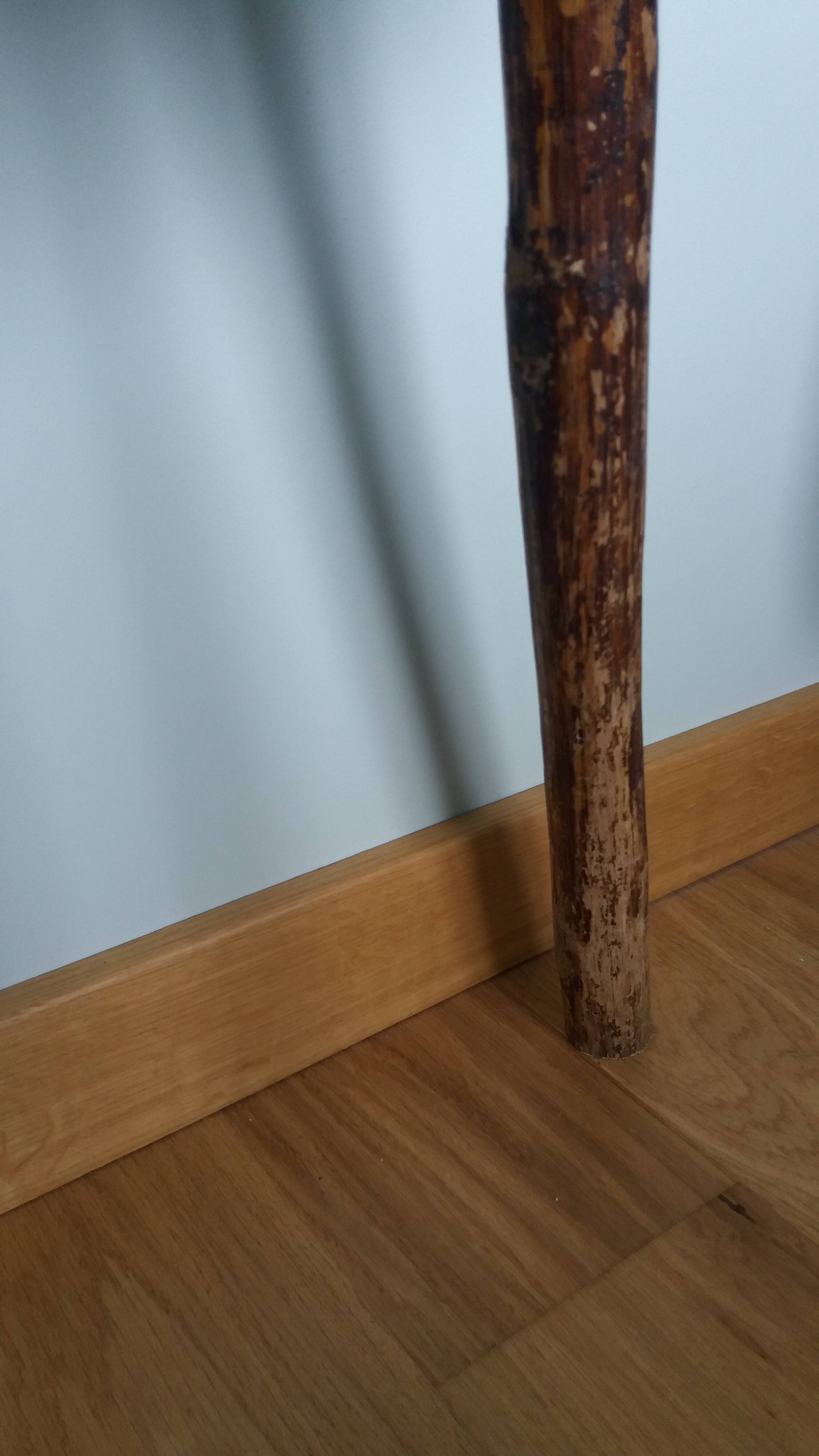 Brutalist tripod farm stool