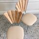 Restored vintage petals chairs