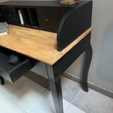 Bureau en bois a gradins noir