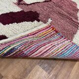 Handwoven wool Berber rug 150/250 cm