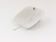 Midcentury wall sconce Kalmar in frosted ice glass, Austria, 1960s