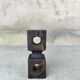 Vintage wooden candle holder.