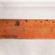 Folding bench, folding bench for terrace, 215 cm long, 1960s