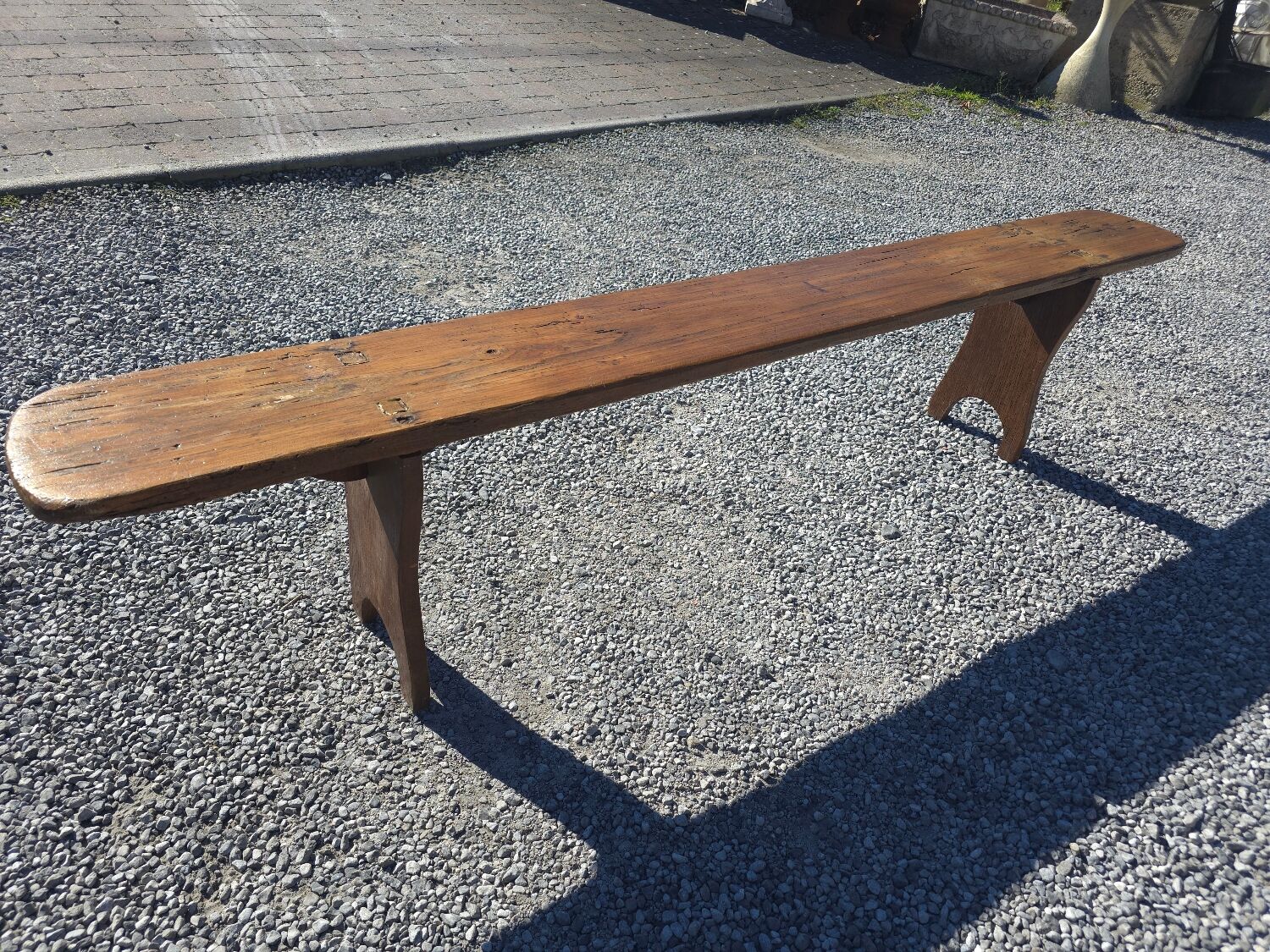 Banc de ferme en sapin