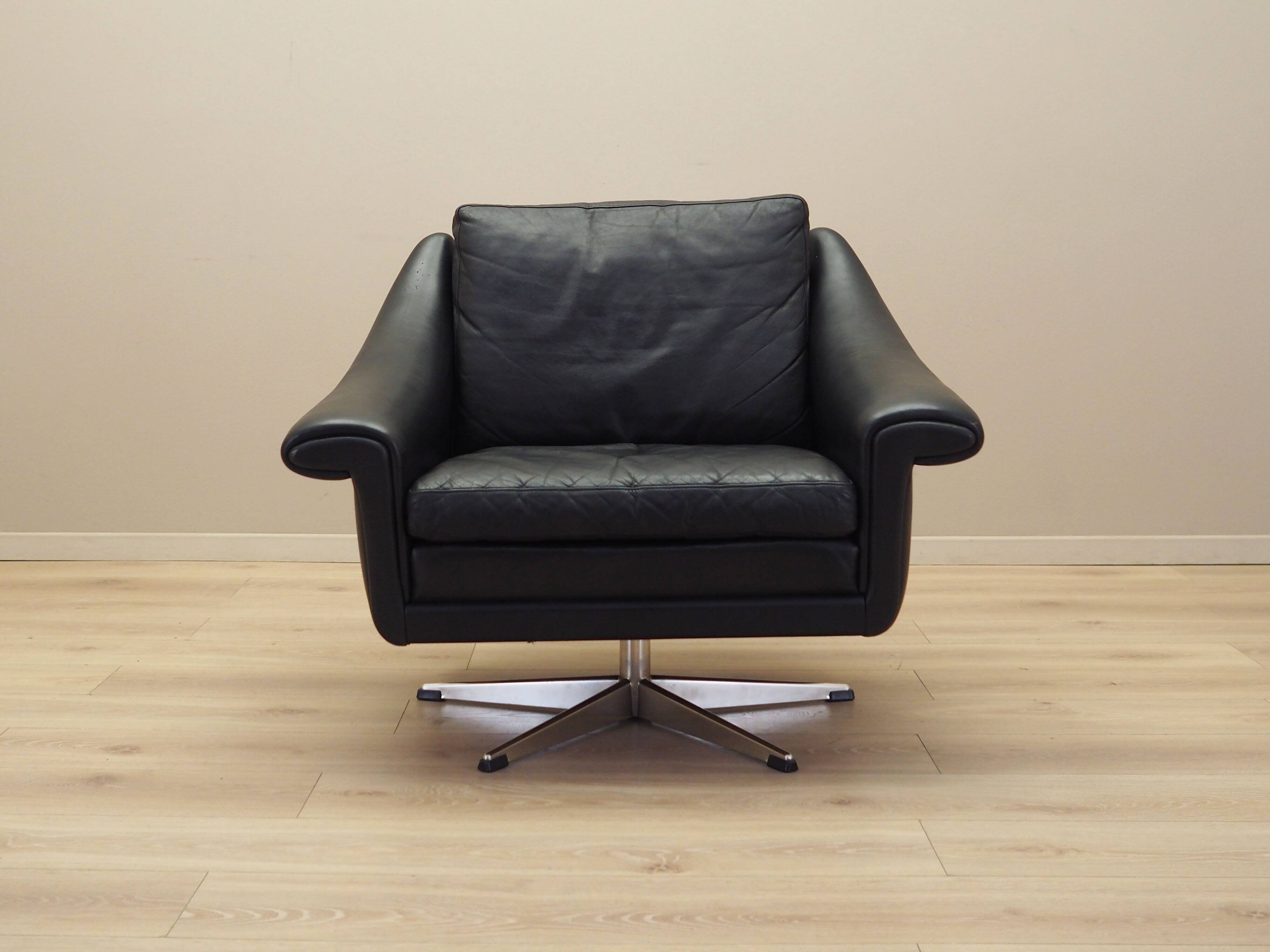 Fauteuil pivotant, design danois, années 1960, fabricant : Eran Møbler, designer :