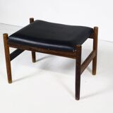 Tabouret danois en palissandre années 1960
