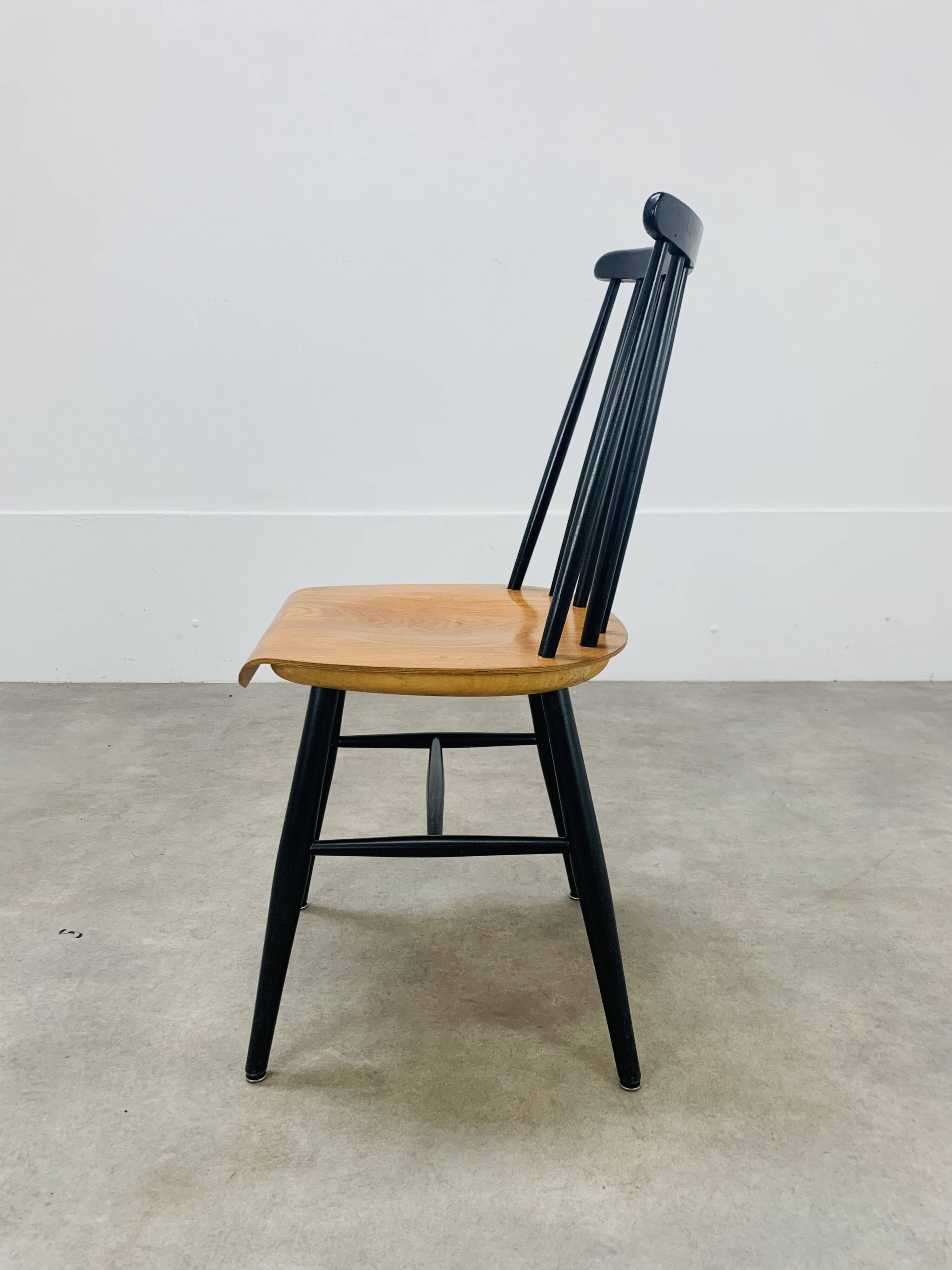 6 Fanett chairs by Ilmari Tapiovaara, Scandinavian, 1960s