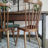 Old solid wood farm table