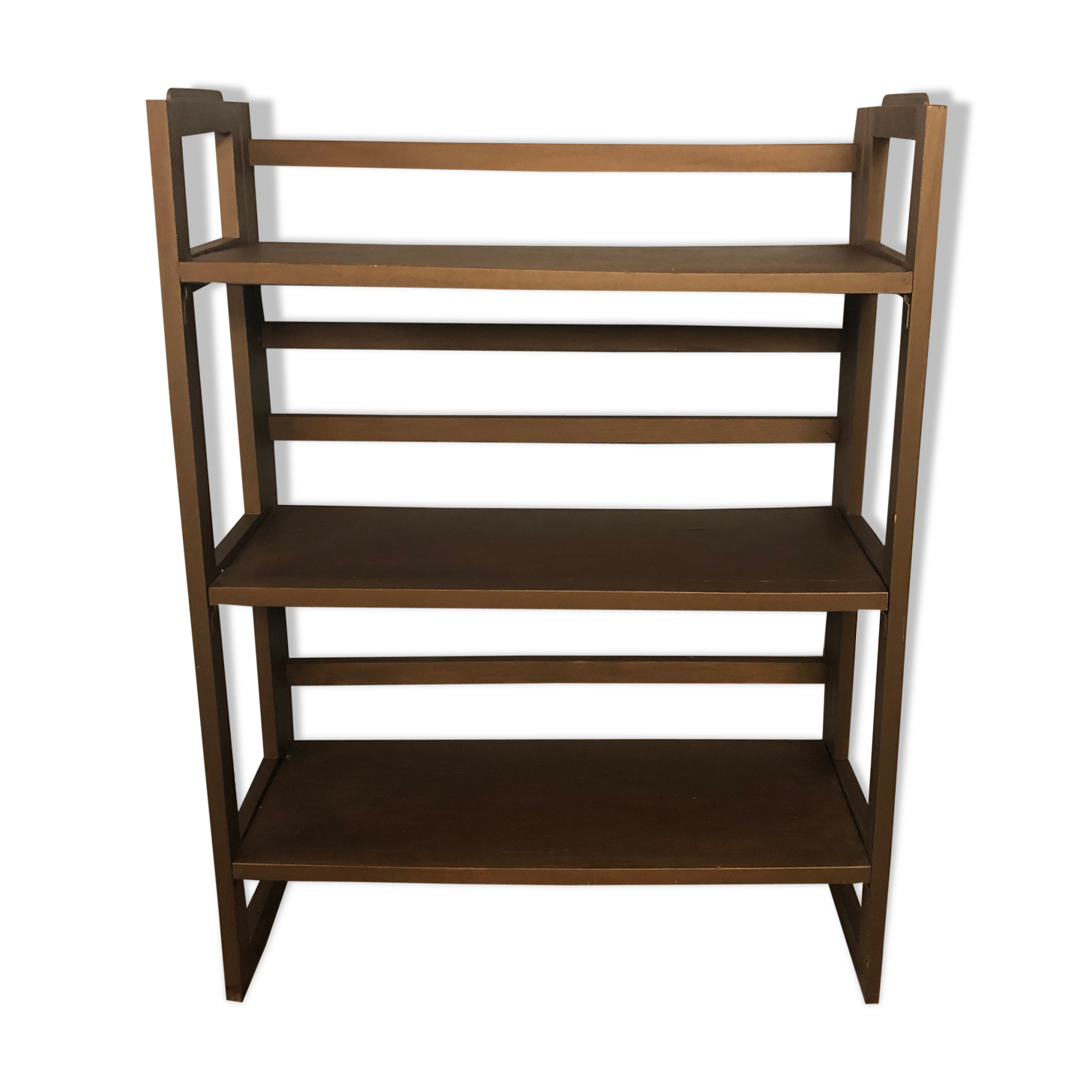Vintage bookseller's shelf