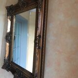 Golden mirror - 78x65cm