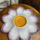 Compartmented tray in Italian ceramic