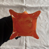 Vintage orange vase