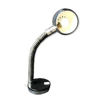 Lampe de bureau chrome articulé vintage 1970/1980