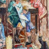 Group of children playing signed Barbulee