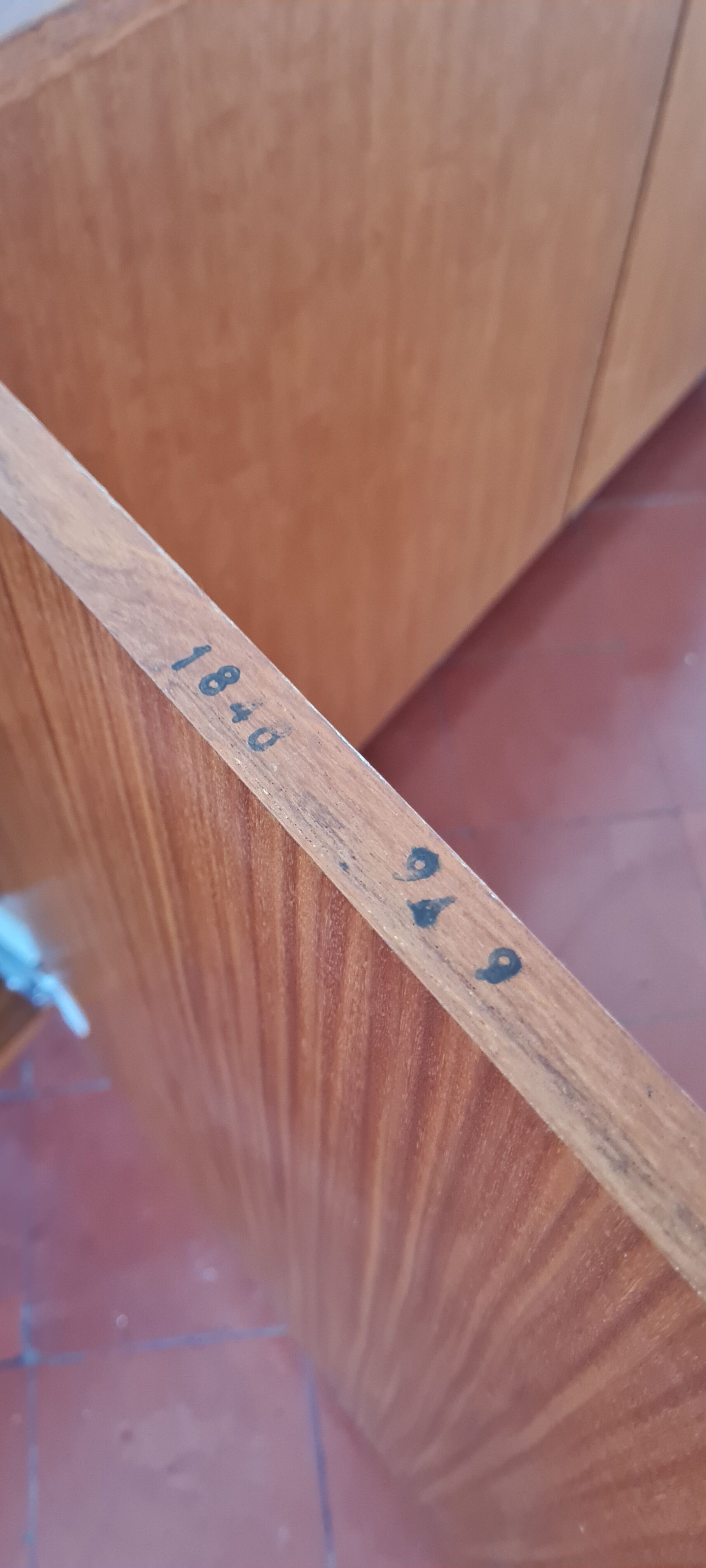 Scandinavian teak row