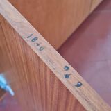 Scandinavian teak row