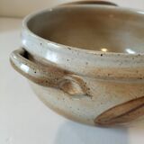 Vintage stoneware soup tureen from the Marais – rustic charm, cottagecore spirit.