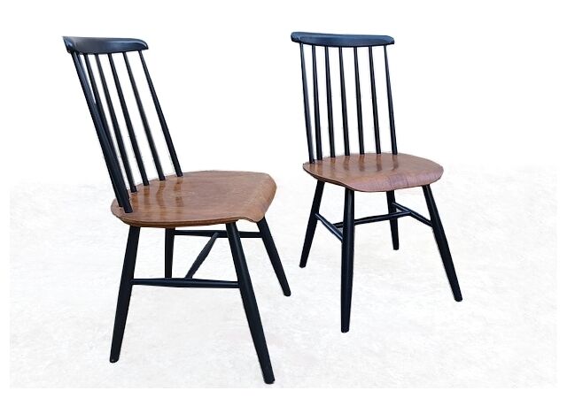 Fanett Scandinavian chairs by Ilmari Tapiovaara 60s