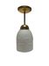 Vintage pendant lamp in glass, Poland, 1960s